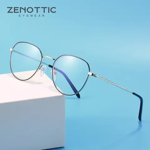 Lunettes anti-lumière bleue homme — monture large